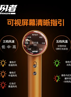 追风者负离子速干护发电吹风家用