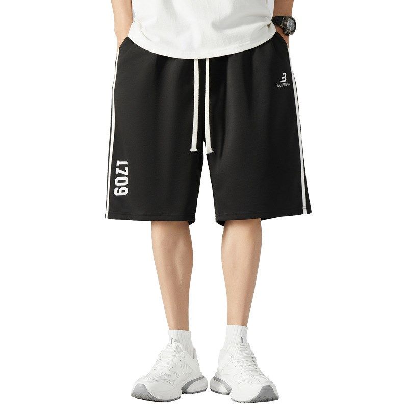 夏季运动短裤男大码宽松直筒篮球裤跑步五分裤胖子加肥加大休闲裤,淘宝优惠券,粉丝福利购,淘宝优惠卷