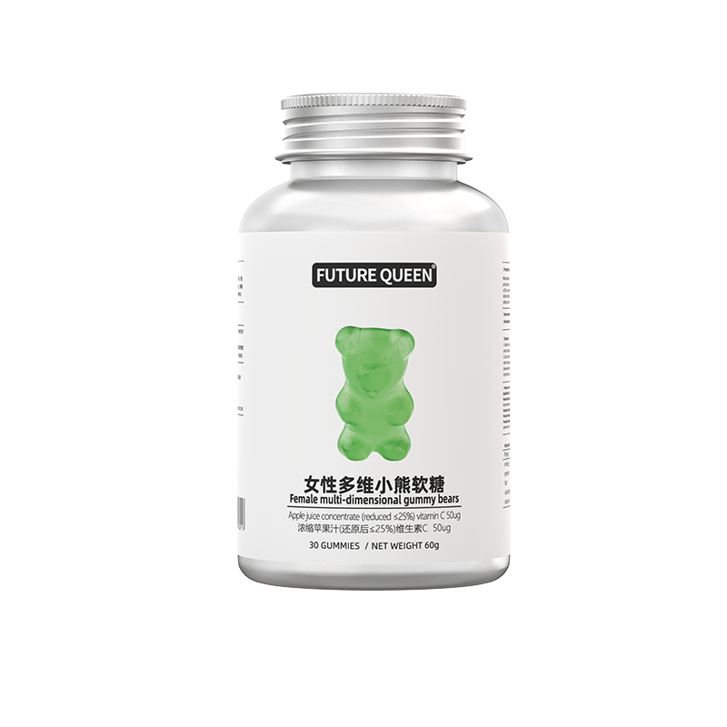 FUTURE QUEEN未来女王小熊软糖养发护发维生素软糖60g-C5