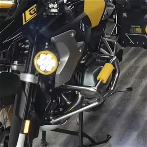 推荐适用BMWF750GSF850GSR1250GSADV水鸟改装保险杆防摔胶护杠胶 - 图1