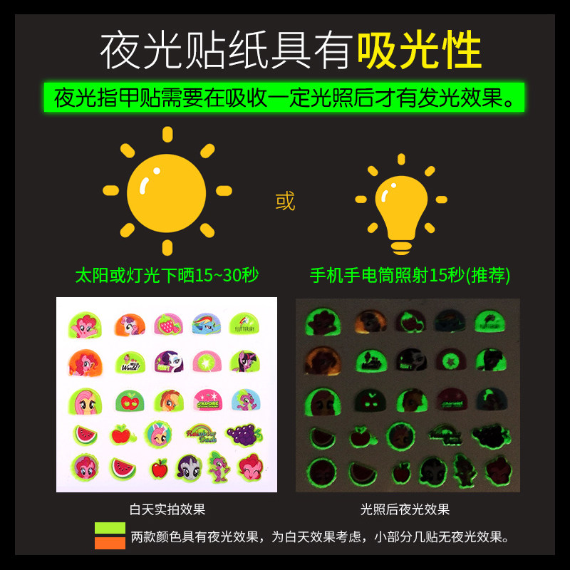 迪士尼儿童指甲贴冰雪奇缘防水易撕夜光指甲贴纸女孩贴画美甲,淘宝优惠券,粉丝福利购,淘宝优惠卷