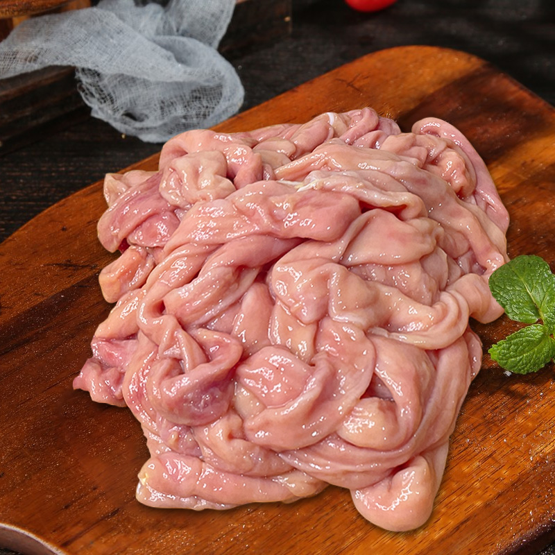 5 pounds of fresh ostrich intestines, freshly killed cultured ostrich offal