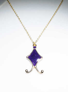 动漫魔法少女小圆项链鹿目圆晓美焰灵魂宝石锁骨链二次元cos饰品