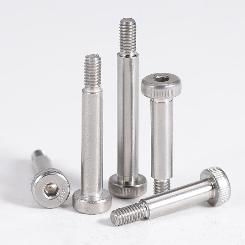 304不锈钢内六角塞打螺丝等高限位螺栓凸肩轴肩螺钉M2M3M4M5M6M12 - 图1