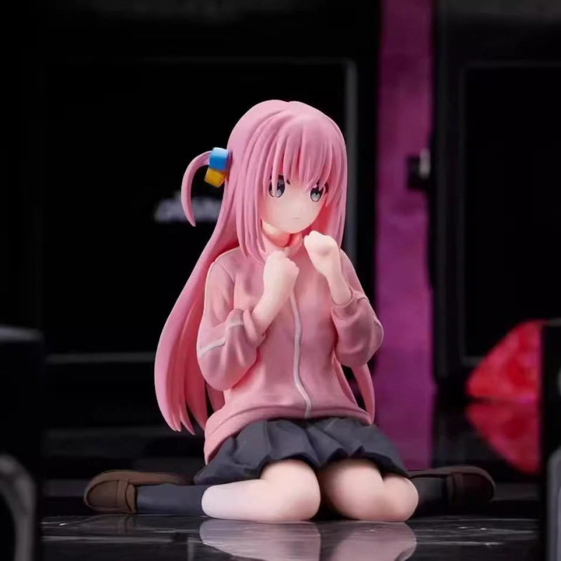 Lonely Rock, Sitting and Standing Goto Figure, Beautiful Girl Peripheral Case, Car Ornament, Two-dimensional Toy