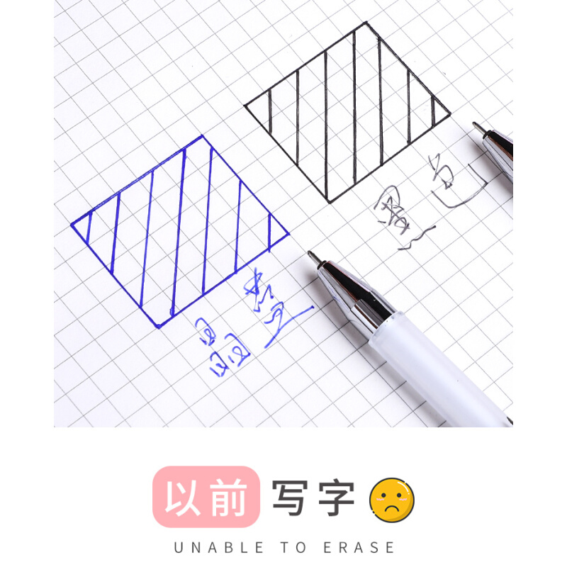 。韩版可爱可擦中性笔0.5mm0.38mm热可擦摩易擦魔摩檫易擦卡通全 - 图2