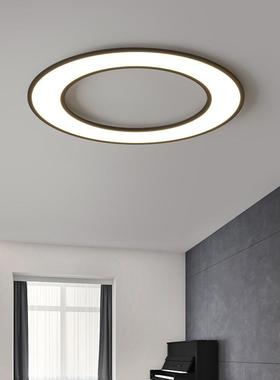 2024年新款主卧室灯led吸顶灯简约现代书房圆形阳台客厅房间灯具