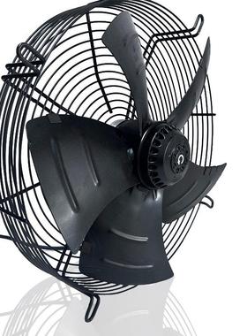 外转子轴流风机工业散热风扇网罩式风机全铜电机螺杆机冷干机配件