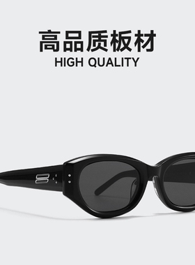 GM墨镜女款2025新款猫眼太阳眼镜