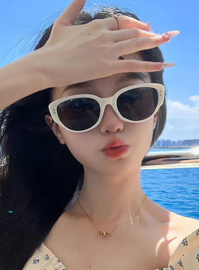 GM新款潮流墨镜女猫眼太阳眼镜