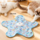 Cat hunting hood toy automatic rotating cat teaser stick