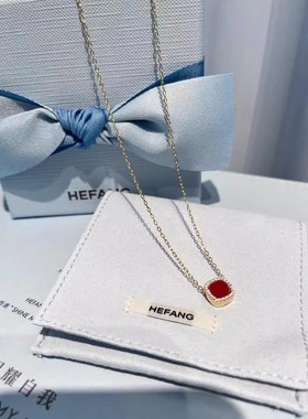 何方幸运币项链轻奢简约高级设计