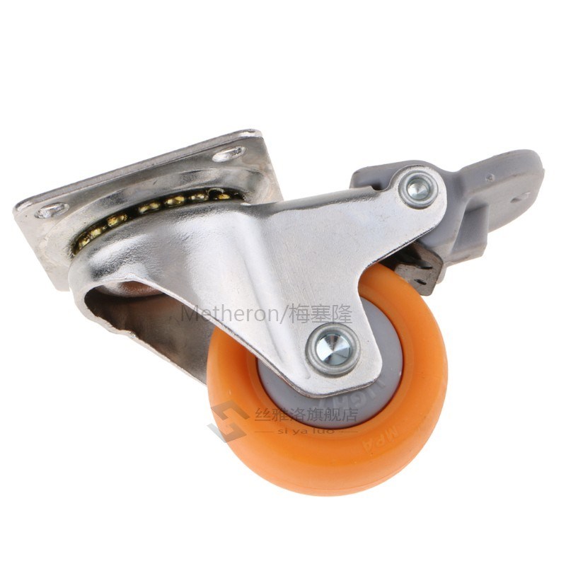 网红15inch Industrial Swivel Caster Wheels 25kg Capacity Hea - 图1