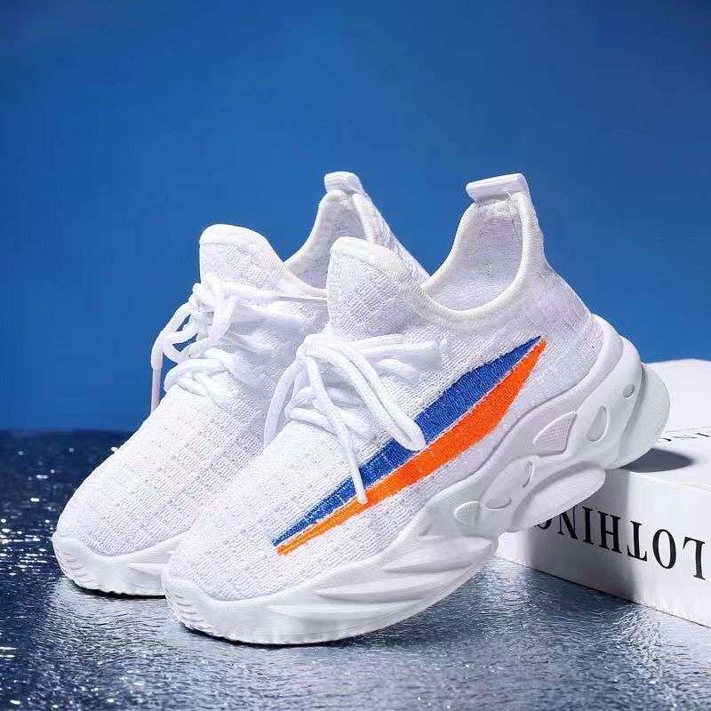 2024新款儿童鞋子男童透气网鞋春秋款小童椰子鞋小孩子女童运动鞋