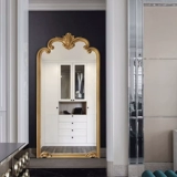 Французский ретро-ретро-резное зеркало зеркало Домохозяйственное настенное зеркало