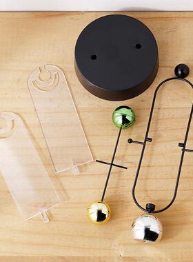 彩球牛顿摆球永动仪混沌摆件创意家居房间办公室现代简约摆饰礼品