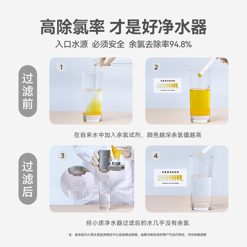 sogee小质净水器家用水龙头过滤器阻垢杀菌厨房自来水滤水净化器 - 图1