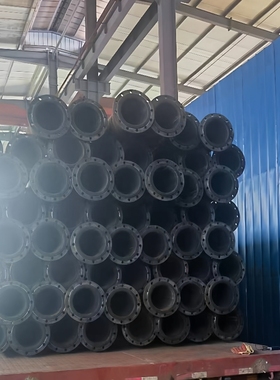 内衬丁基橡胶耐腐蚀管道脱硫衬胶钢管衬胶衬塑管道防漏管路夹砂管