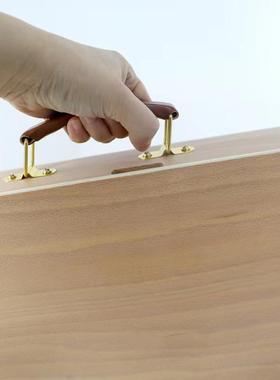 贝碧欧木质油画颜料套装写生箱便携式美术生用户外提手组合颜料箱