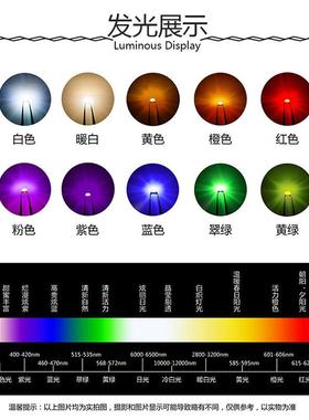 6028灯珠高亮反贴机械键盘灯珠红蓝绿黄橙粉紫白暖白高亮背光LED