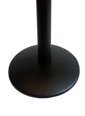 家具五金桌腿圆形铸铁桌脚铸铁桌架圆形铁冲压桌脚餐厅