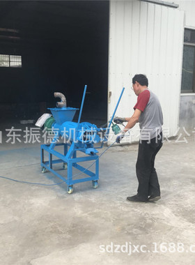 螺旋挤压牛粪干湿分离机养殖粪便分离机养猪场漏粪板分离机