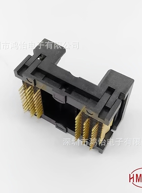 TSOP56芯片测试座IC老化座IC354-0562-010下压座弹跳座工厂直销
