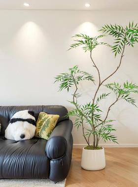 大型仿真绿植盆栽室内客厅高端轻奢落地装饰高级仿生植物十大功劳