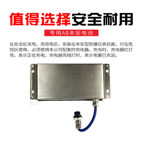 。上海耀华电子防爆地磅1t2t3吨5T工业称重化工平台秤隔爆电子地 - 图3