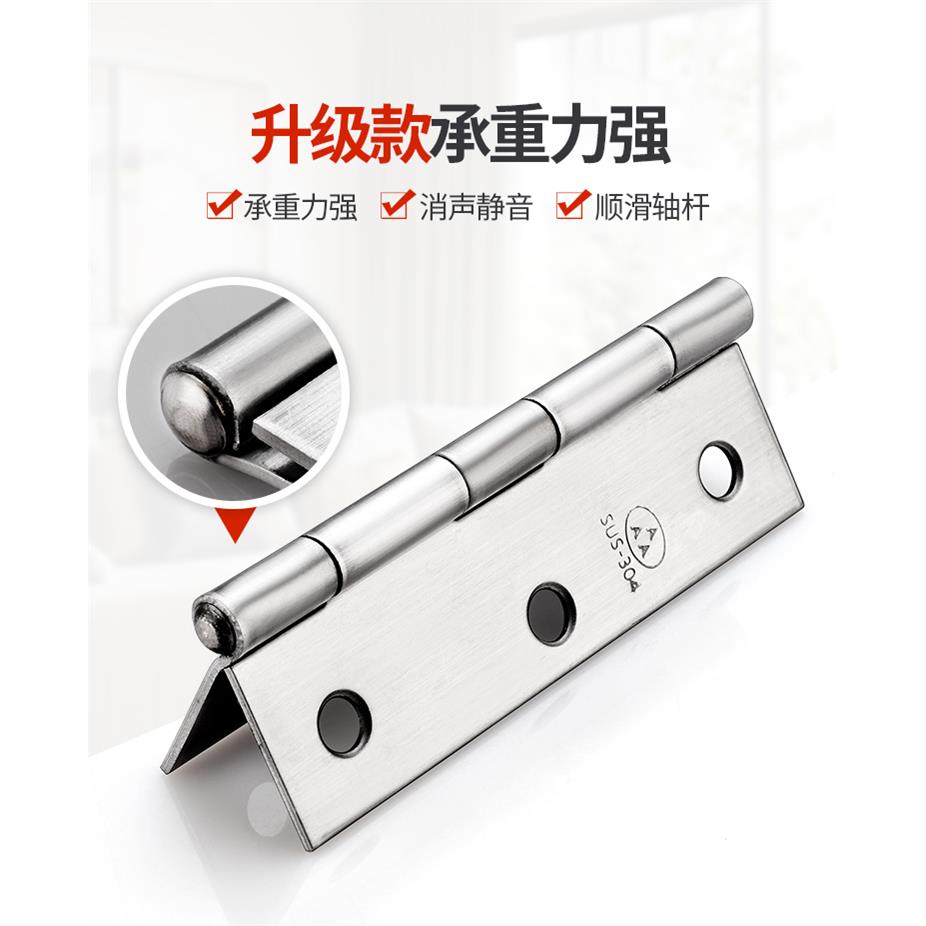 304 stainless steel luggage equipment hinges micro hinges cabinet hinges sheet metal chassis window swing door hinges