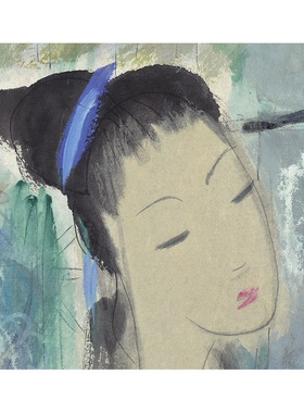 1：1近代林风眠三美图人物仕女图