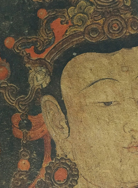 法海寺壁画帝释天西全图精品画