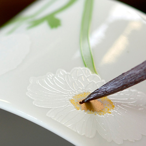 【自营】Bernardaud/柏图法国高端花瓶玫瑰客厅插花瓶家居装饰 - 图2