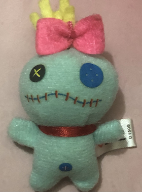 鼻嘎小金挂件迷你手机挂饰蓝色装饰品创意假期包挂链送朋友礼物