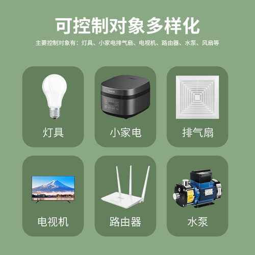 遥控开关220V无线遥控多路电源灯控智能灯光控制器家用摇控通断器 - 图2