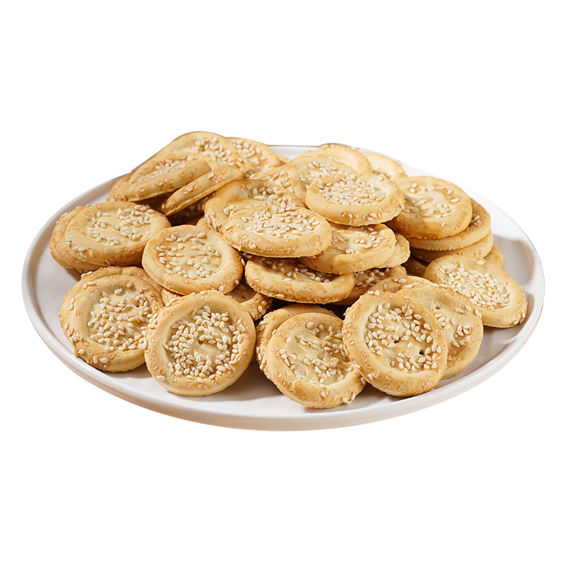 纯碱烤饼芝麻饼手工老式酥脆早代餐零食山西柳林特产即食 - 图3