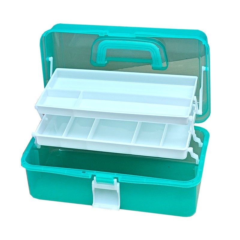 美术生三层工具箱毛笔颜料调色盘画具折叠收纳盒学生艺考绘画写生,淘宝优惠券,粉丝福利购,淘宝优惠卷