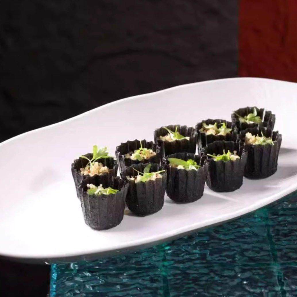 网红小金杯樱花杯脆盏塔壳成品宴会高端意境菜分餐位上菜手工脆盏,淘宝优惠券,粉丝福利购,淘宝优惠卷