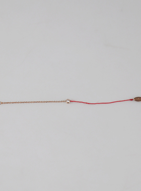 【自营】中古9.5新RedLine(巴黎红绳)PURE 钻石绳制手链18K玫瑰金
