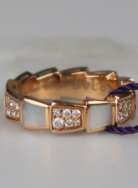 「9.5新」BVLGARI(宝格丽)SERPENT VIPER750玫瑰金51号