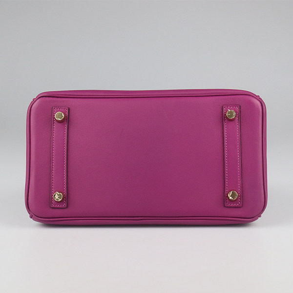 中古9新HERMES(爱马仕)BIRKIN海葵紫SWIFT皮25手提包H049362CC,淘宝优惠券,粉丝福利购,淘宝优惠卷