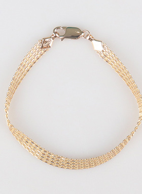 【自营】中古95新14k手链14K黄金18cm女款时尚