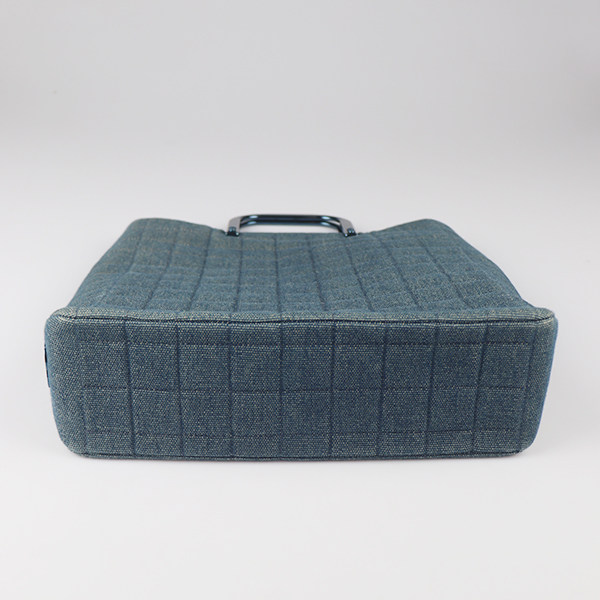 「VINTAGE新」CHANEL(香奈儿)CHOCOLATE BAR蓝色丹宁托特包,淘宝优惠券,粉丝福利购,淘宝优惠卷