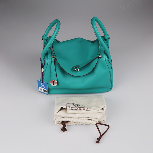 「9.0新」HERMES(爱马仕)LINDY孔雀蓝SWIFT皮26单肩包,淘宝优惠券,粉丝福利购,淘宝优惠卷