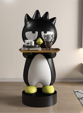 酷企鹅落地摆件电视柜客厅沙发旁边艺术大型装饰网红大号创意迎宾