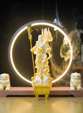 关圣帝君招财关公摆件武财神客厅关二爷神像店铺开 业乔迁新居礼