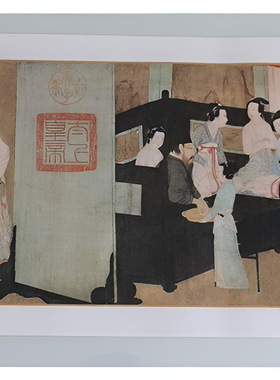 十大传世名画长卷高清艺术微喷五