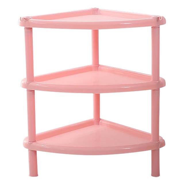 Plastic bathroom storage rack Bathroom storage rack Hand washing bathroom washbasin rack Toilet tripod floor new style
