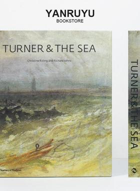 透纳 Turner and 海主题风景画绘画桌面书房英文抽象装饰摆饰真书