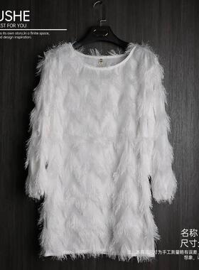 新元素 黑白色系样板房衣帽间主卧衣柜女装衣服展厅饰品手提包